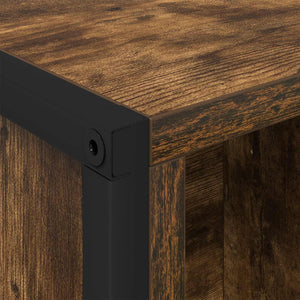 Bokskåp 2 pcs Rökek 99,5 x 30 x 108,5 cm Konstruerat trä