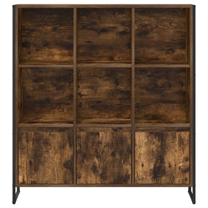 Bokskåp 2 pcs Rökek 99,5 x 30 x 108,5 cm Konstruerat trä