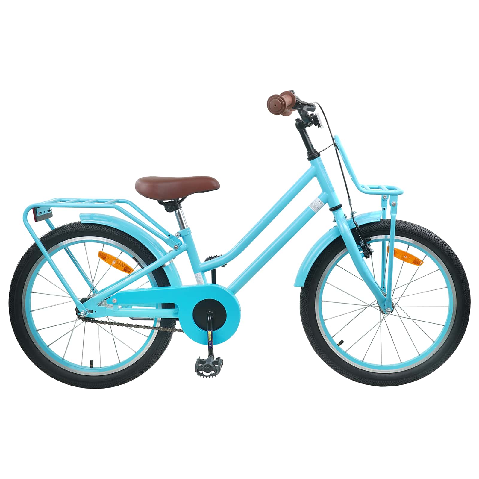 Barncykel 22 Tum för 7-12 år gamla Ljusblå
