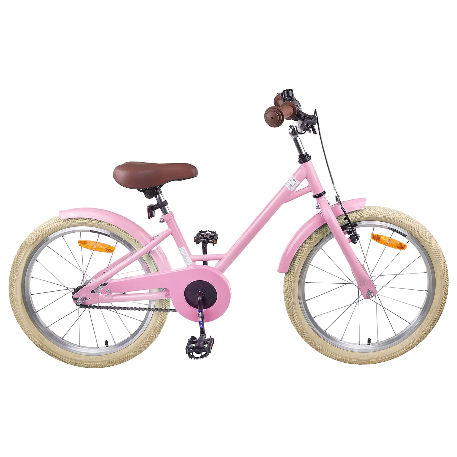 Barncykel 18 Tum för 5-7 år gamla Ljusrosa