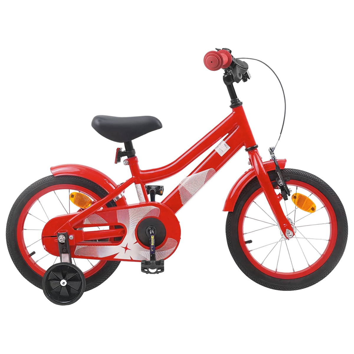 Barncykel 14 Tum från 3-5 år gammal Röd
