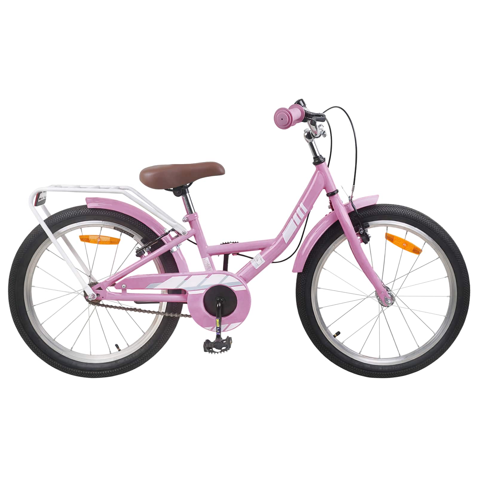 Barncykel 18 Tum för 5-7 år gamla Ljusrosa