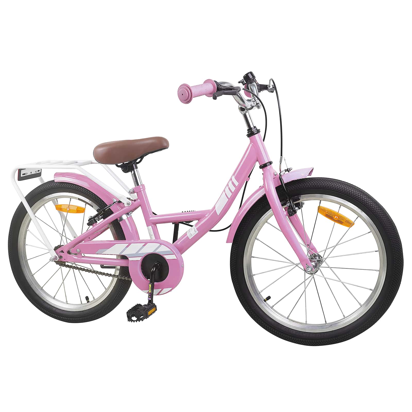 Barncykel 20 Tum för 6-11 år gamla Ljusrosa