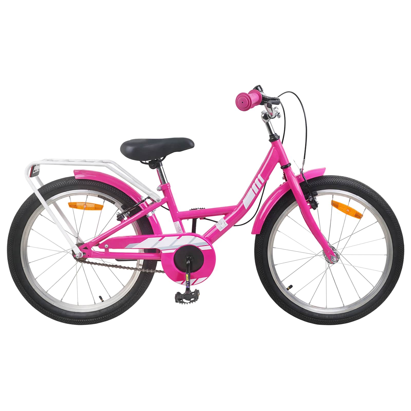 Barncykel 20 Tum för 6-11 år gamla Rosa