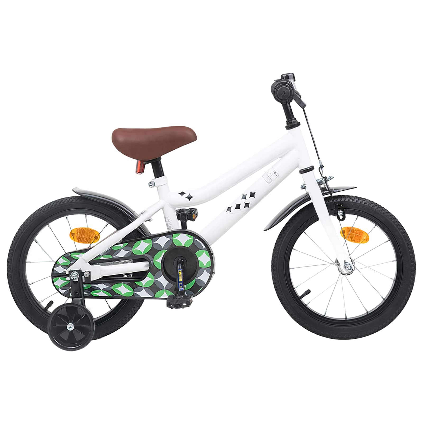 Barncykel 12 Tum för 2-4 åringar Vit