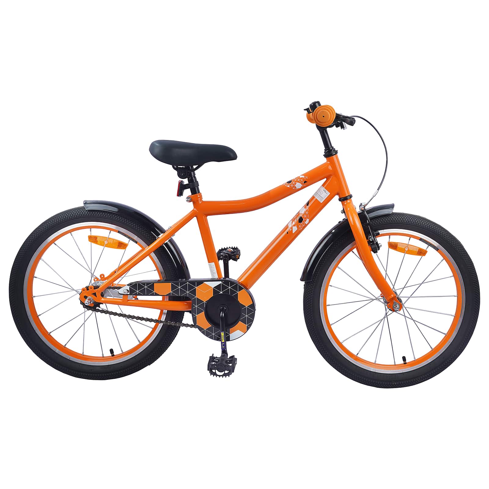 Barncykel 20 Tum för 6-11 år gamla Orange