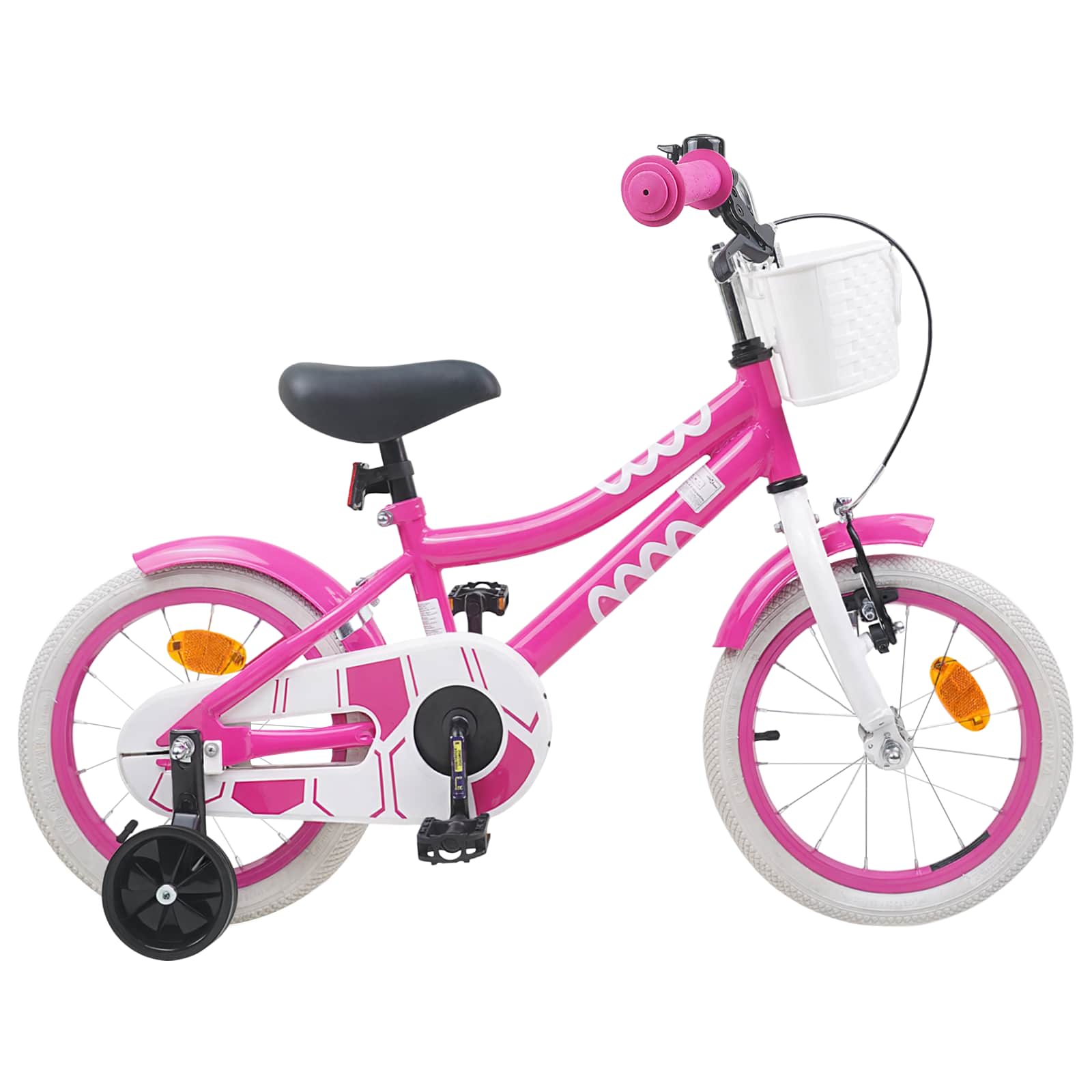 Barncykel 14 Tum från 3-5 år gammal Rosa