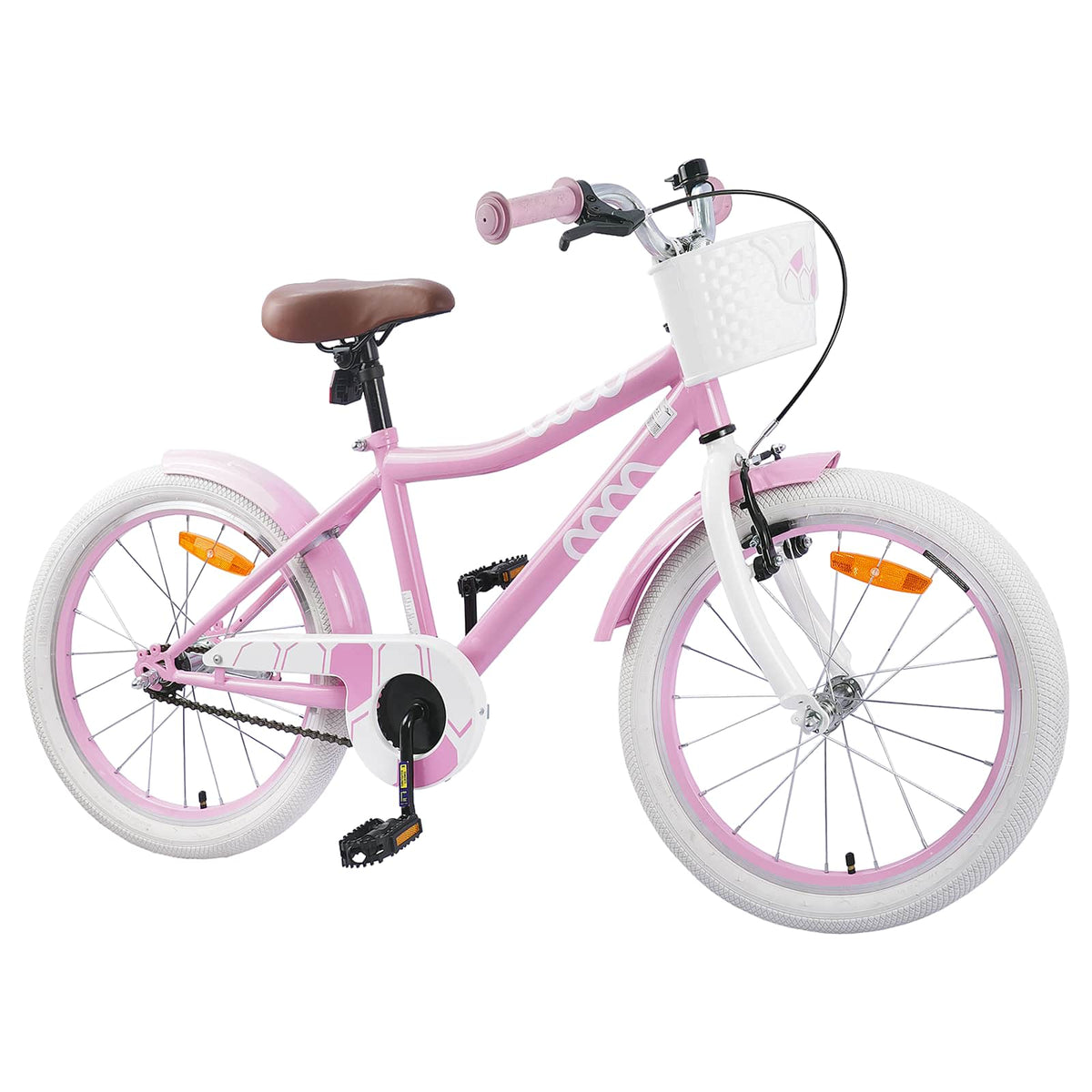 Barncykel 20 Tum för 6-11 år gamla Ljusrosa