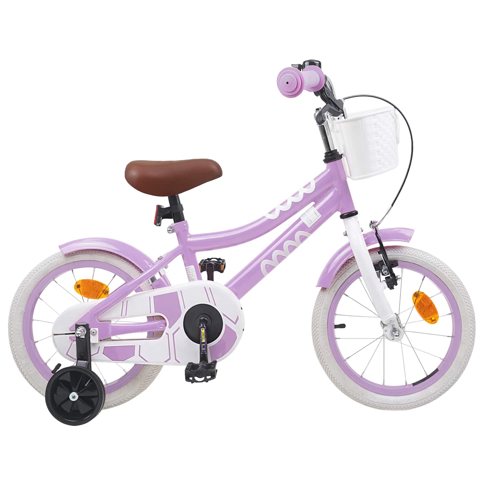 Barncykel 12 Tum för 2-4 åringar Lila