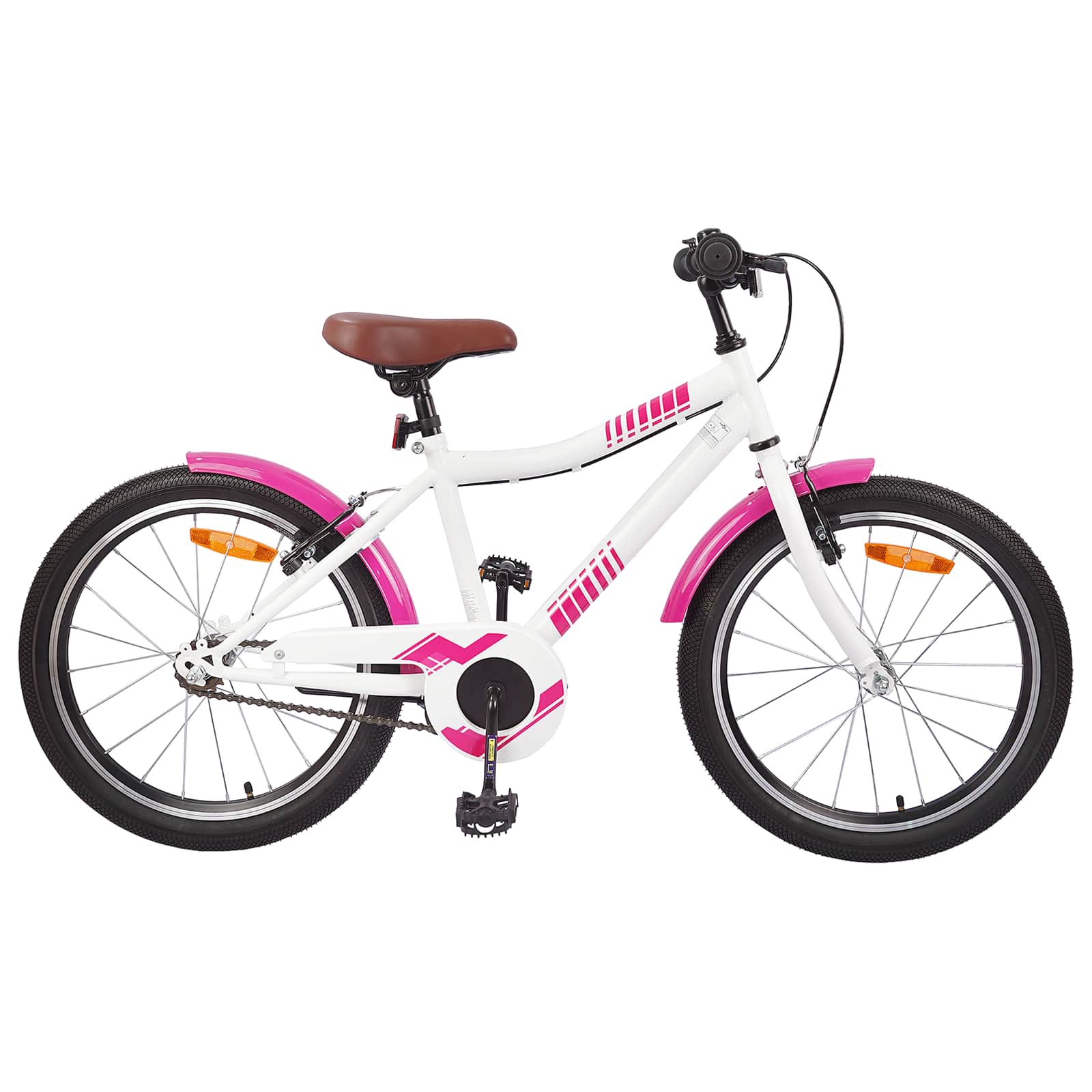 Barncykel 20 Tum för 6-11 år gamla Rosa