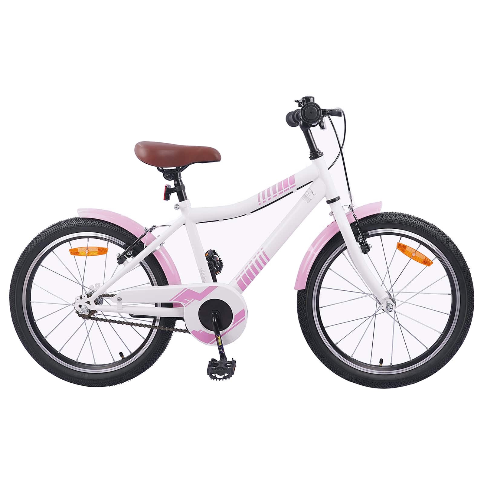 Barncykel 18 Tum för 5-7 år gamla Ljusrosa