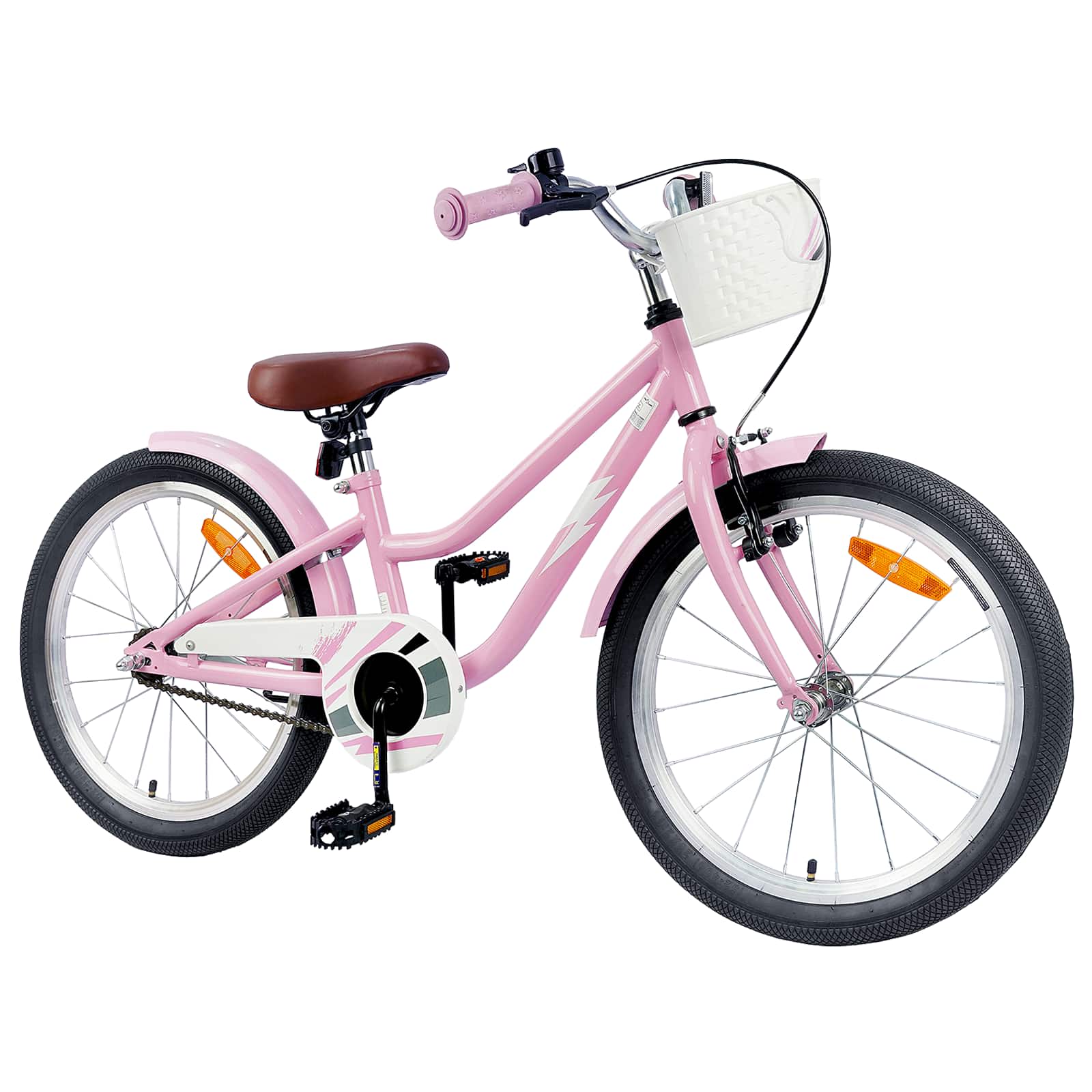 Barncykel 20 Tum för 6-11 år gamla Ljusrosa