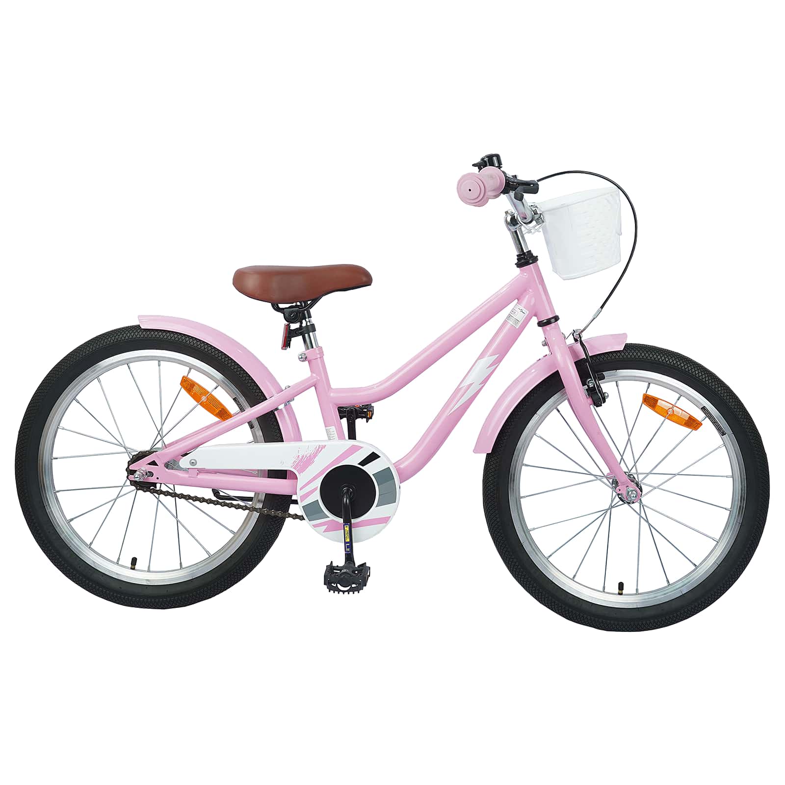Barncykel 20 Tum för 6-11 år gamla Ljusrosa