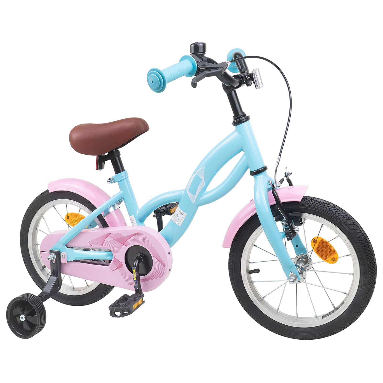 Barncykel 12 Tum för 2-4 åringar Ljusblå