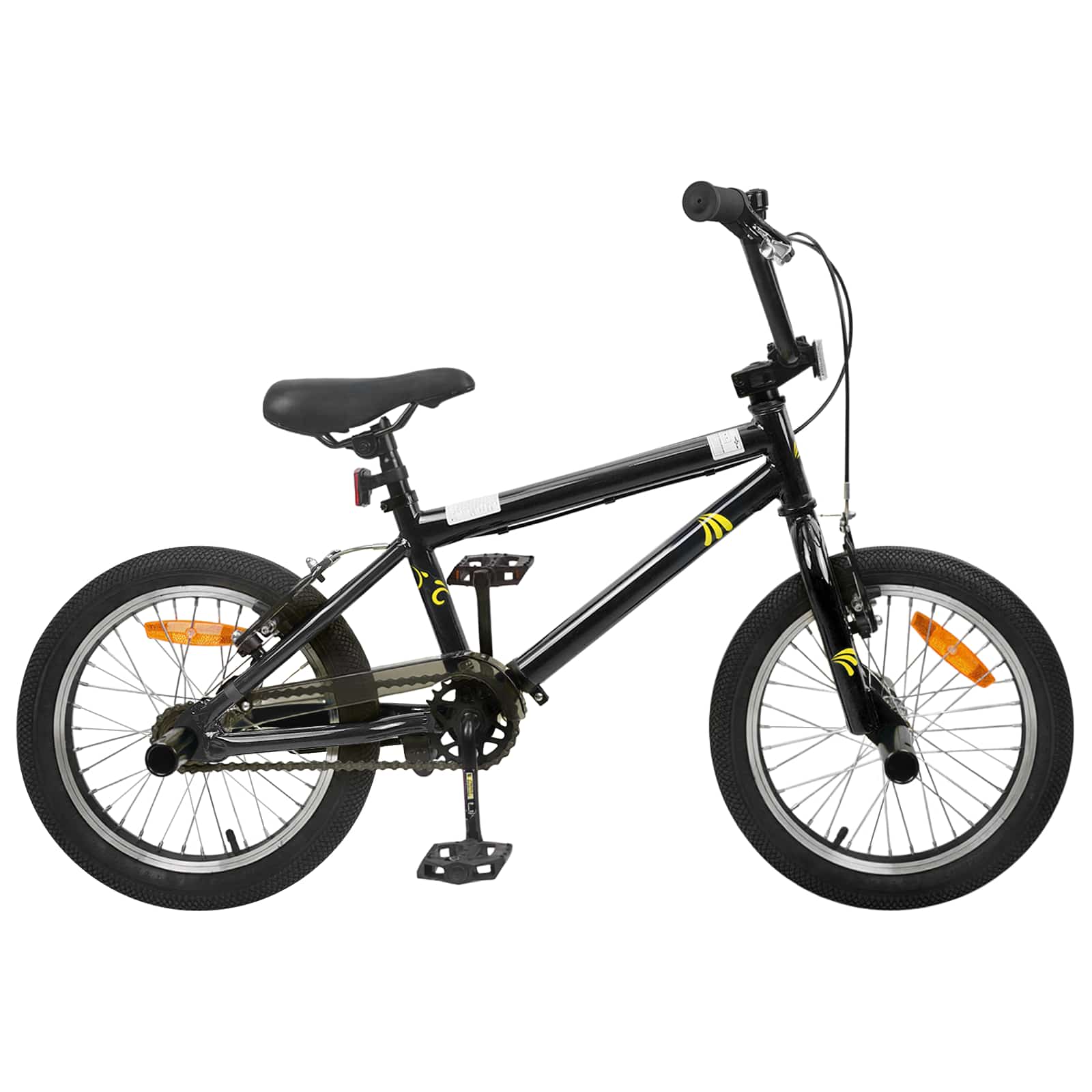 BMX Cykel 20 Tum för över 9 år gamla Svart