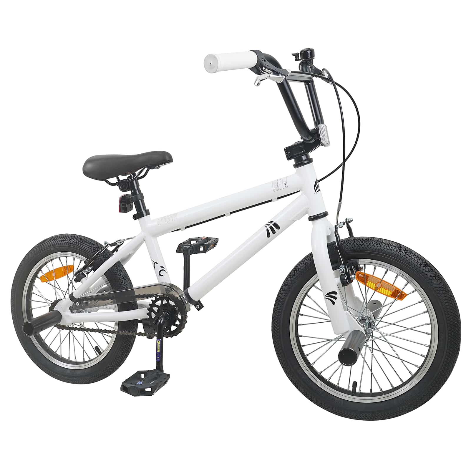 BMX Cykel 20 Tum för över 9 år gamla Vit