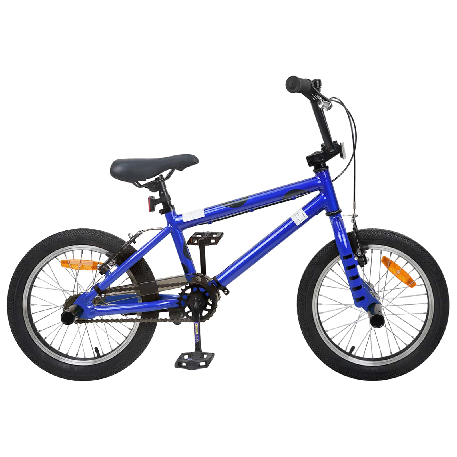 BMX Cykel 16 Tum för 5-8 år gammal Mörkblå