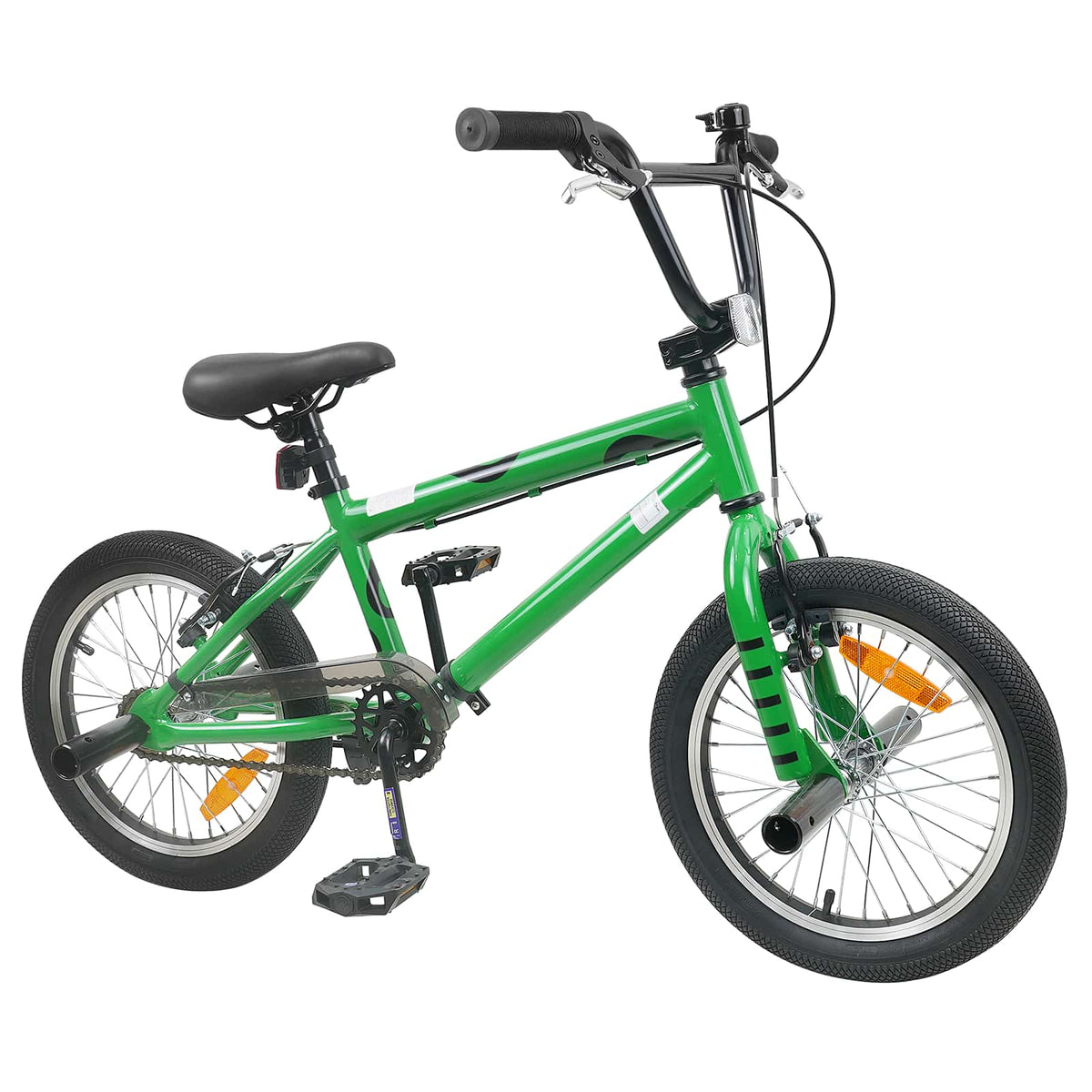 BMX Cykel 16 Tum för 5-8 år gammal Grön