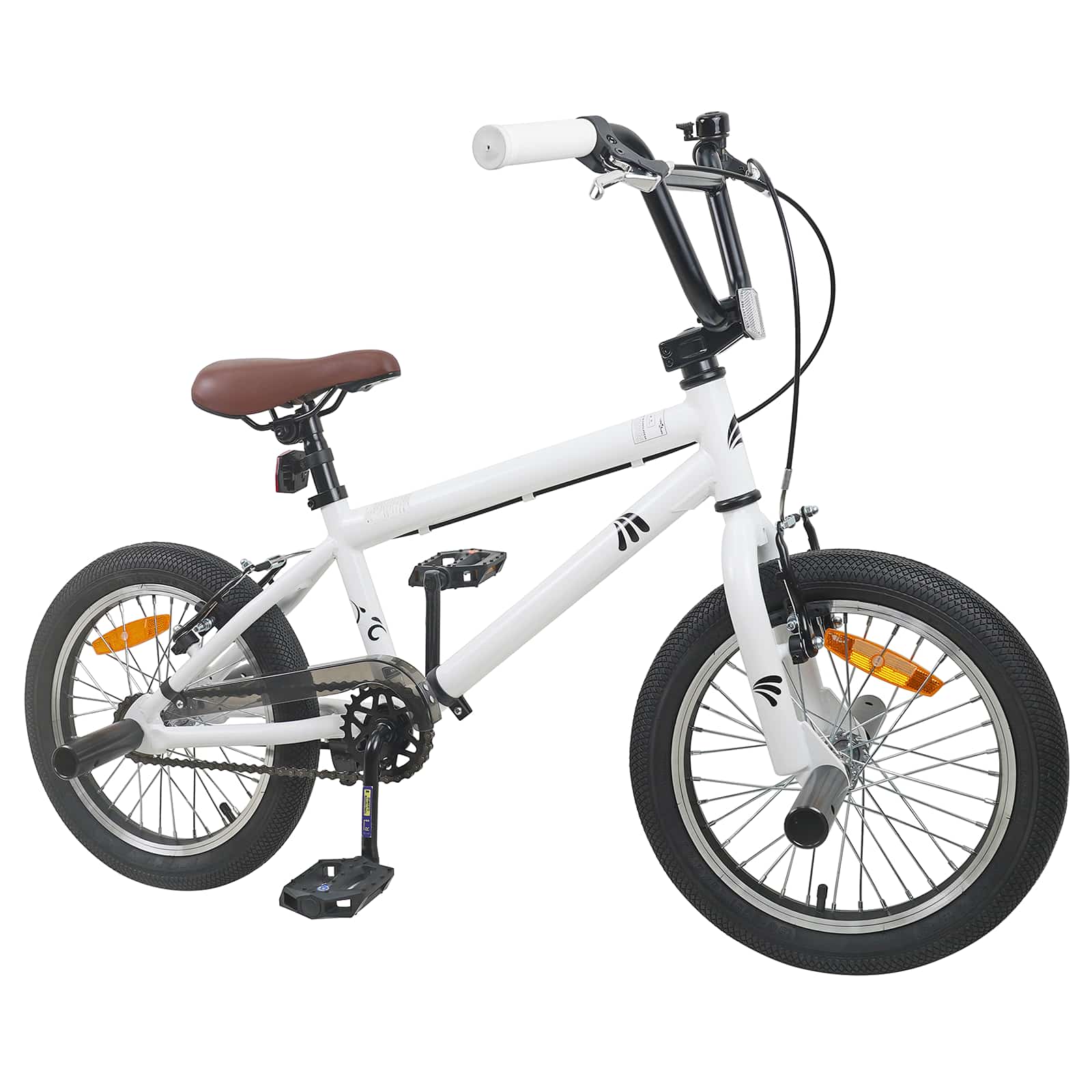 BMX Cykel 20 Tum för över 9 år gamla Vit