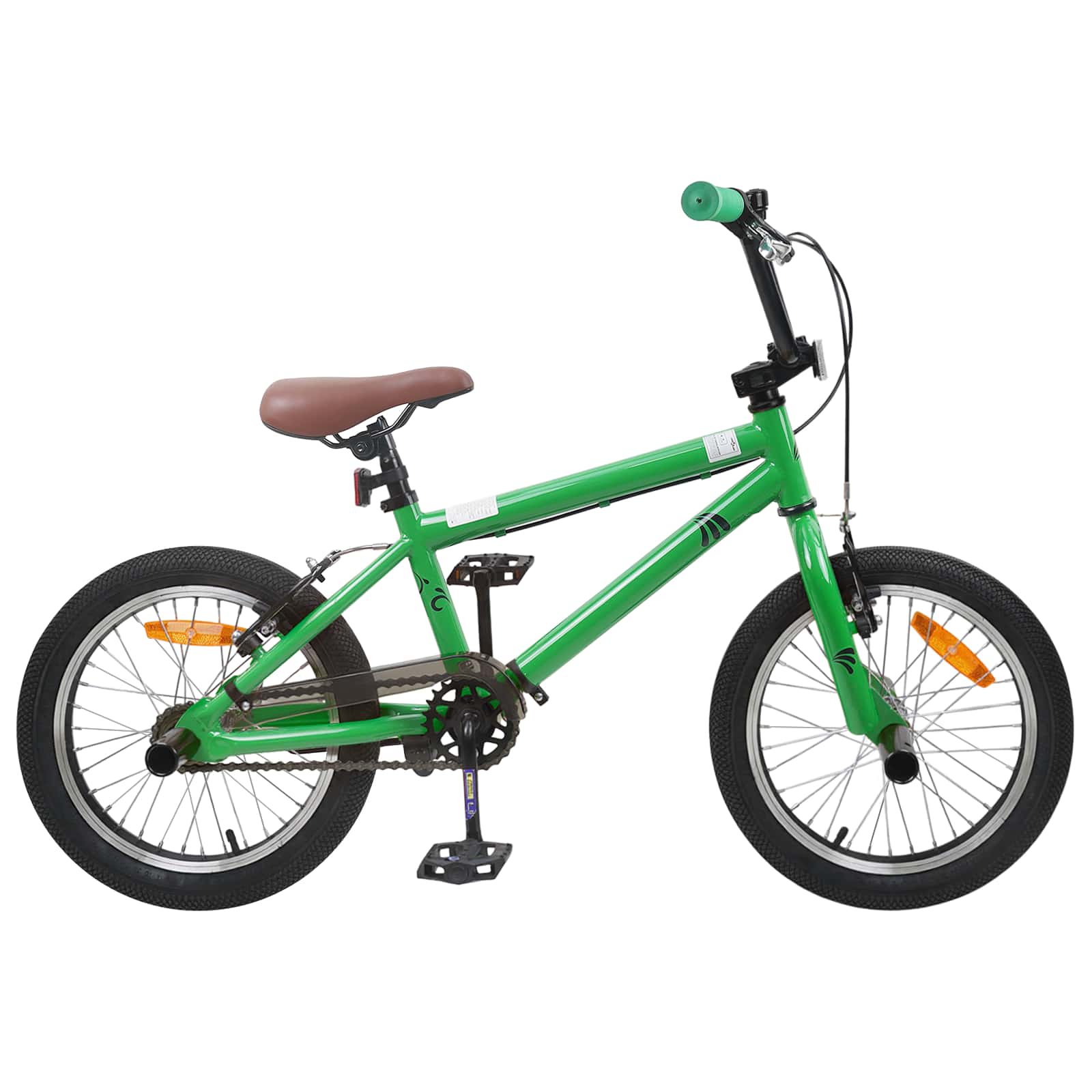 BMX Cykel 16 Tum för 5-8 år gammal Grön