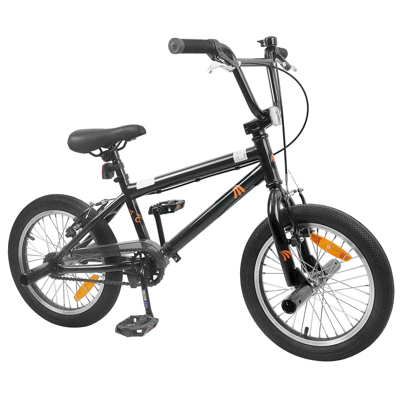 BMX Cykel 20 Tum för 9 år gammal Svart