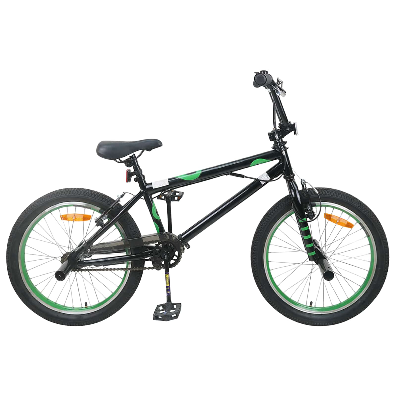 BMX Cykel 20 Tum för över 9 år gamla Svart