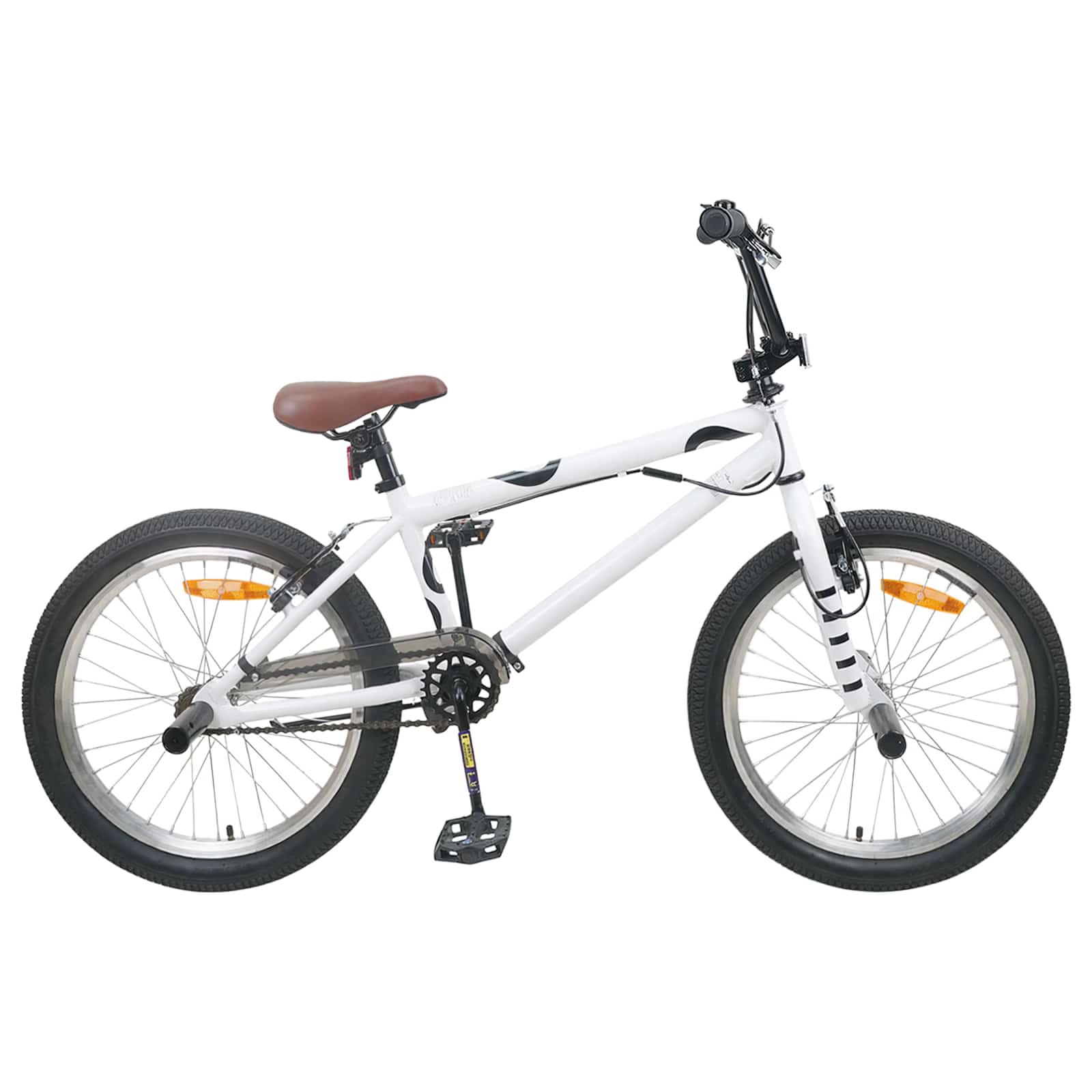 BMX Cykel 20 Tum för över 9 år gamla Vit