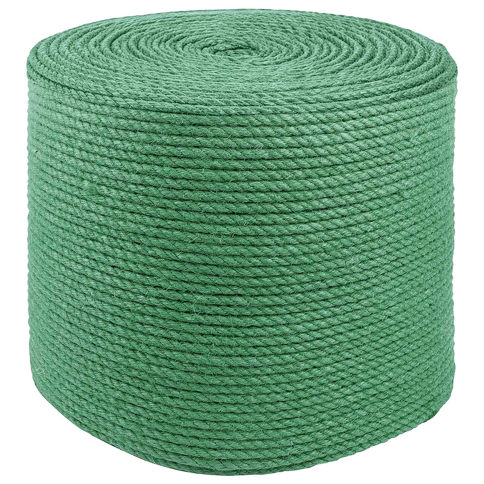 10 st 2 mm Grön 100% Tossa jute