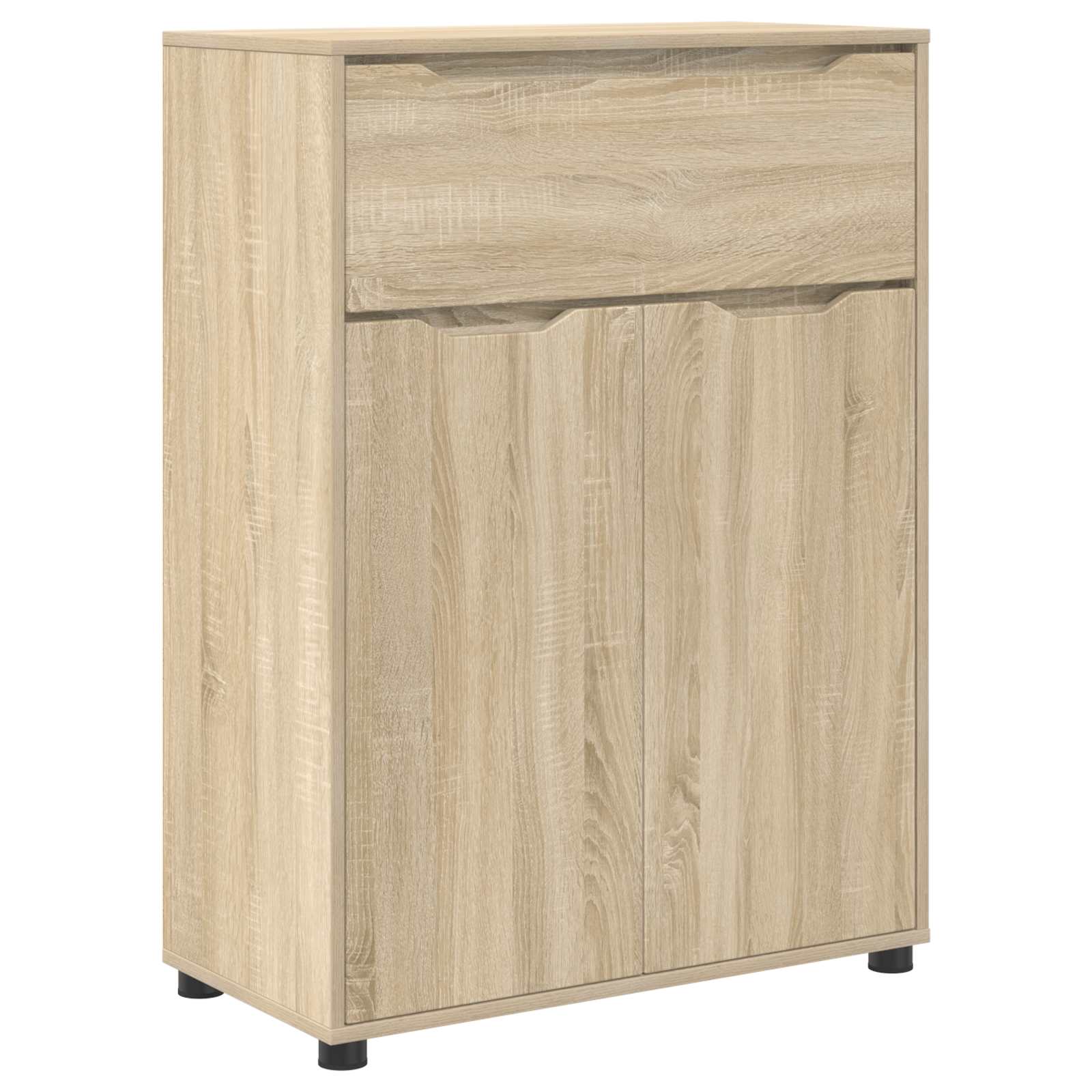 Badrumsskåp Sonoma-ek 72,5 x 36,5 x 100 cm Konstruerat trä