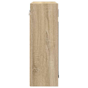 Badrumsspegelskåp Sonoma-ek 60 x 20 x 60 cm Konstruerat trä
