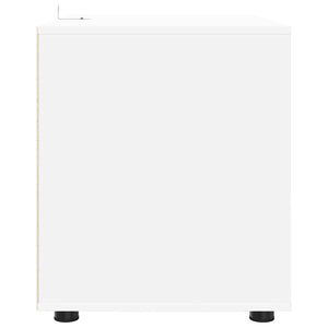 Förvaringsskåp Vit 80 x 48 x 57 cm Konstruerat trä