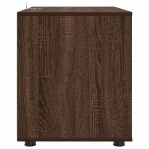 Förvaringsskåp Brun Ek 80 x 48 x 57 cm Konstruerat trä