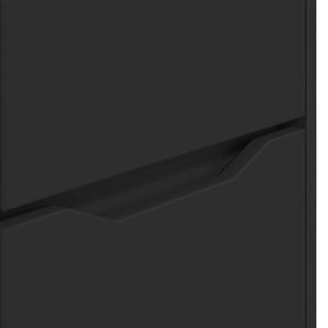 Förvaringsskåp Svart 60 x 48 x 57 cm Konstruerat trä