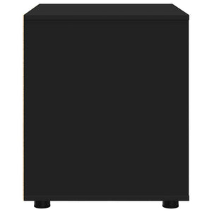 Förvaringsskåp Svart 60 x 48 x 57 cm Konstruerat trä