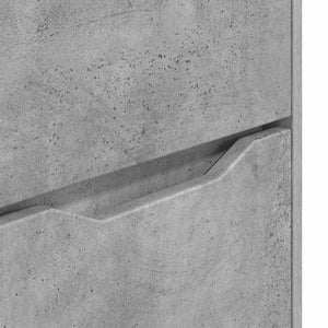 Förvaringsskåp Betonggrå 60 x 48 x 57 cm Konstruerat trä