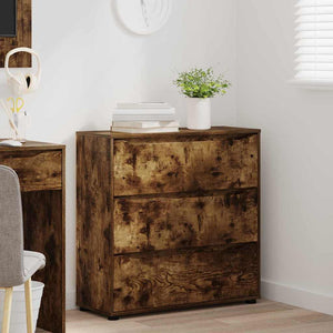 Förvaringsskåp Rökt ek 80 x 31 x 81 cm Konstruerat trä