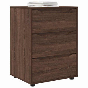 Förvaringsskåp Brun Ek 60 x 48 x 81 cm Konstruerat trä