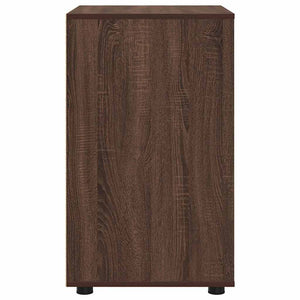 Förvaringsskåp Brun Ek 60 x 48 x 81 cm Konstruerat trä