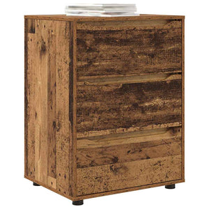 Förvaringsskåp Gammalt trä 60 x 48 x 81 cm Konstruerat trä