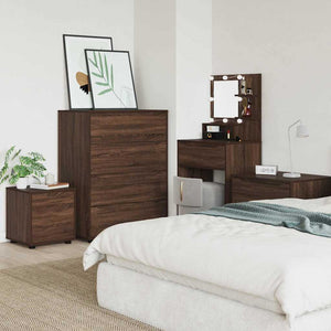 Badrumsskåp Brun Ek 40,5 x 40 x 44 cm Konstruerat trä