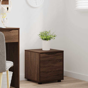 Badrumsskåp Brun Ek 40,5 x 40 x 44 cm Konstruerat trä