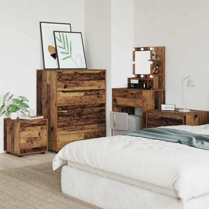 Badrumsskåp Gammalt trä 40,5 x 40 x 44 cm Konstruerat trä