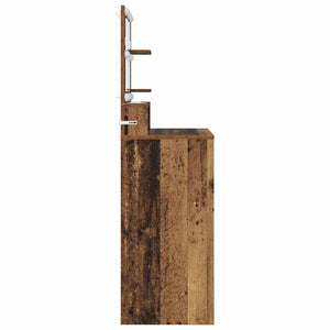 Sängrum Smyckesbord med låda Gammalt trä 80 x 39,6 x 135 cm