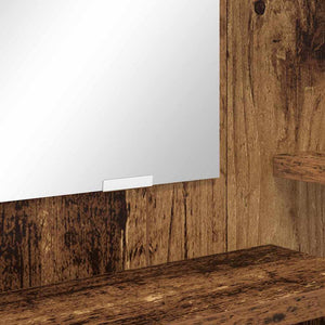 Sängrum Smyckesbord med låda Gammalt trä 80 x 39,6 x 135 cm