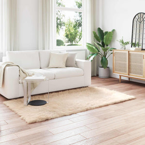 Fusk Skinnmatta Tafalla Beige 100 x 200 cm Polyester