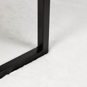 Fusk-kaninpälsmatta Olite Vit 50 x 80 cm Polyester