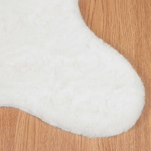 Fusk-kaninpälsmatta Olite Vit 60 x 90 cm Polyester