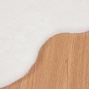 Fusk-kaninpälsmatta Olite Vit 60 x 90 cm Polyester