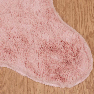 Fusk-kaninpälsmatta Olite Rosa 80 x 120 cm Polyester