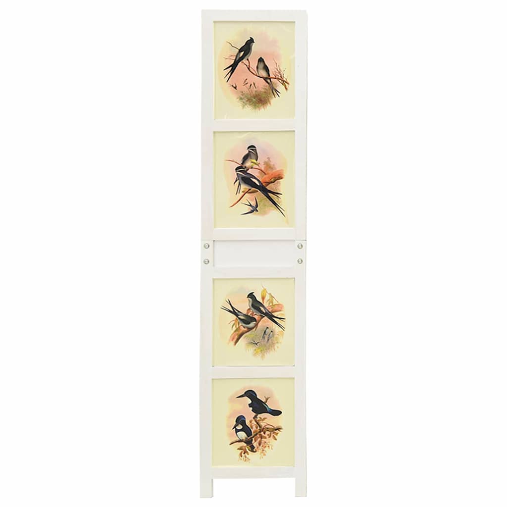 Romdivider Panel Vit 176,5 x 165 cm MDF